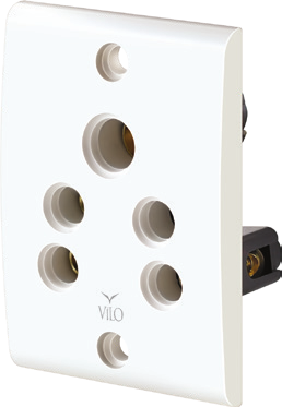 Octo 6A 5 Pin Socket (Pack of 10 Pcs)
