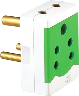 Quatro 5 Pin Multiplug 6Amp (Pack of 10 Pcs)
